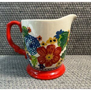 2018 Pioneer Woman 4 Cups Measuring Cup Dazzling Dahlias Ceramic